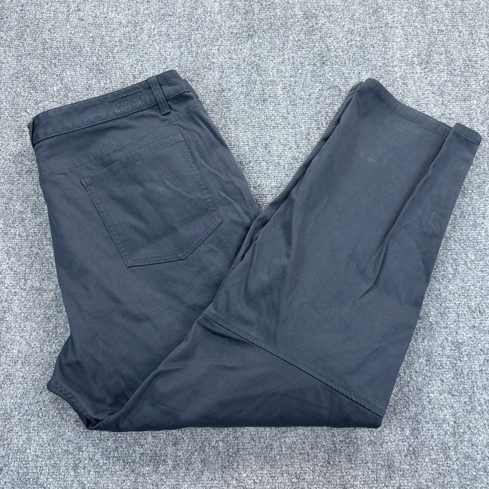 Mountain Hardwear AP Pant‎ Mens 40x30 Dark Gray Stretch Hiking Climbing OM8047